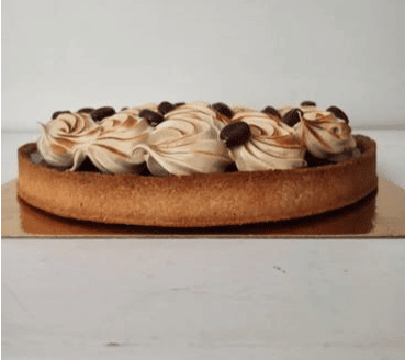 Tarte meringuée choco