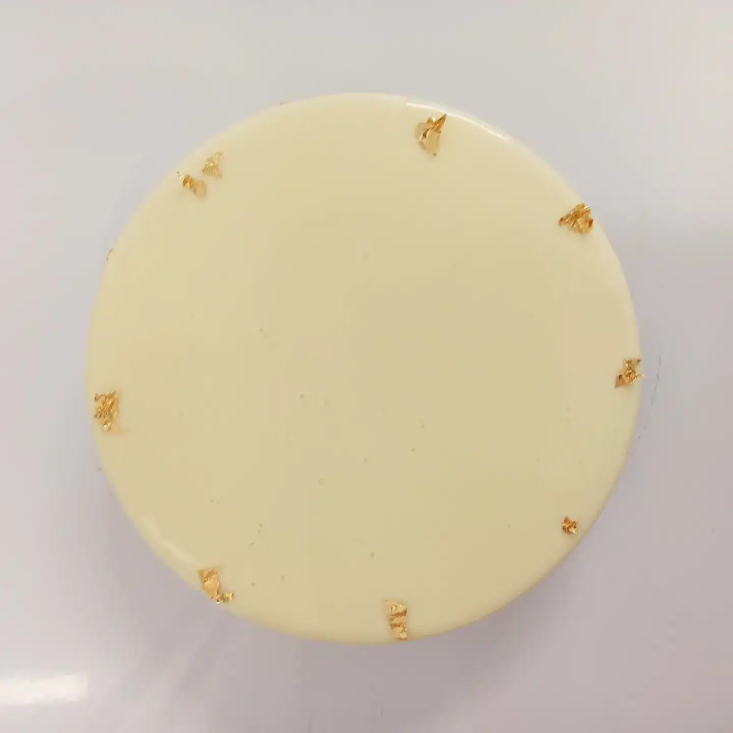 L'entremets Exotique vue du dessus L'entremets Exotique