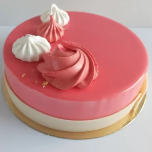 L'entremets Vanille Framboise